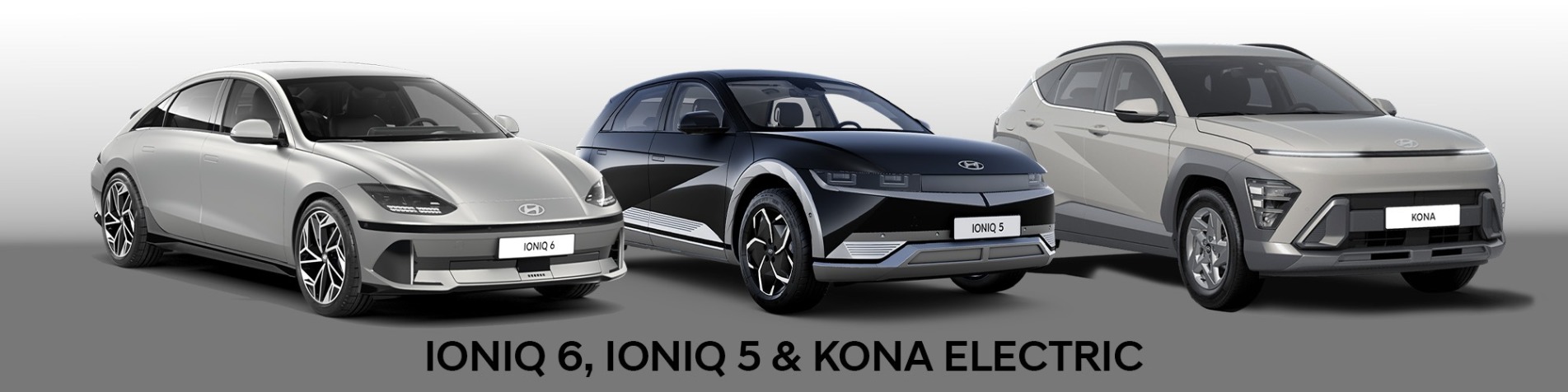 IONIQ 6, IONIQ 5, KONA ELECTRIC